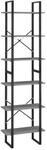 vidaXL Lagerregal Grau 60x30x210 cm Massivholz Kiefer 806524