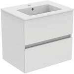 Ideal Standard M&ouml;belpaket Eurovit+ Unterschrank und Waschtisch 61 cm Wei&szlig;