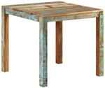 vidaXL Esstisch 82x80x76 cm Altholz Massiv 337267
