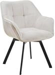 CLP Esszimmerstuhl Jordi Cord Creme
