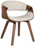 CLP Esszimmerstuhl Foley creme/Stoff