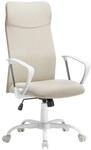 Songmics Schreibtischstuhl Kime H&ouml;henverstellbar Neigbar Beige