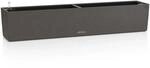 Lechuza&reg; Pflanzgef&auml;&szlig; Balconera Stone 40 cm x 19 cm Graphit-Schwarz