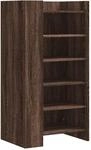 vidaXL Schuhschrank Braun Eichen-Optik 52x37,5x100 cm Holzwerkstoff 848450