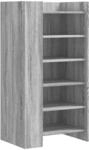 vidaXL Schuhschrank Grau Sonoma 52x37,5x100 cm Holzwerkstoff 848449