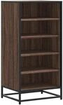 vidaXL Schuhregal Braun Eichen-Optik 48x38x97,5 cm Holzwerkstoff 849208