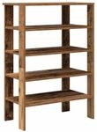 vidaXL Schuhregal Altholz-Optik 61x32x87,5 cm Holzwerkstoff 859858