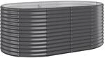 vidaXL Hochbeet Verzinkter Stahl 175x100x68 cm Anthrazit 319061