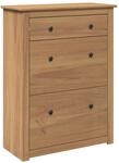 vidaXL Schuhschrank Panama 80x35x105 cm Massivholz Kiefer 4016392