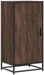 vidaXL Schuhregal Braun Eichen-Optik 48x38x97,5 cm Holzwerkstoff 849203