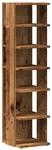 vidaXL Schuhschrank Altholz-Optik 28x27x102 cm Holzwerkstoff 856664