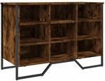 vidaXL Schuhregal R&auml;uchereiche 90x38x61,5 cm Holzwerkstoff 848646