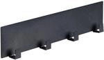 Wenko magnetische Hakenleiste Ima mit 4 Haken Schwarz