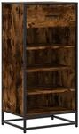 vidaXL Schuhregal R&auml;uchereiche 48x38x97,5 cm Holzwerkstoff 849211