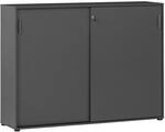 Schildmeyer Aktenschrank Serie 1500 Anthrazit 119,3 cm x 160,2 cm x 41 cm