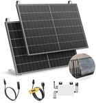 Solakon Balkonkraftwerk 900W Solaranlage mit Balkonhalterung Steckerfertig