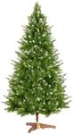 Tectake Weihnachtsbaum Blitzen K&uuml;nstlich In Gr&uuml;n Pvc und Spritzgussnadeln 
