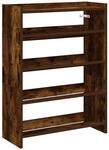 vidaXL Schuhregal R&auml;uchereiche 60x25x81 cm Holzwerkstoff 859882