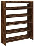 vidaXL Schuhregal R&auml;uchereiche 80x25x100 cm Holzwerkstoff 859900