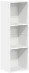 vidaXL B&uuml;cherregal/TV-Schrank Wei&szlig; 36x30x114 cm Holzwerkstoff 800135
