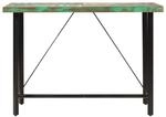 vidaXL Bartisch 150x70x107 cm Altholz Massiv und Eisen