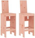 vidaXL Barhocker 2 Stk. 40x42x120 cm Massivholz Douglasie