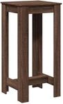 vidaXL Bartisch Braun Eichen-Optik 51x50x103,5 cm Holzwerkstoff 854406