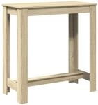 vidaXL Bartisch Sonoma-Eiche 102x50x103,5 cm Holzwerkstoff 854411