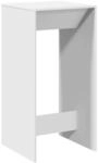 vidaXL Bartisch Wei&szlig; 51x50x103,5 cm Holzwerkstoff 854418