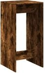 vidaXL Bartisch R&auml;uchereiche 51x50x103,5 cm Holzwerkstoff 854422