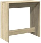 vidaXL Bartisch Sonoma-Eiche 102x50x103,5 cm Holzwerkstoff 854429