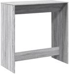 vidaXL Bartisch Grau Sonoma 102x50x103,5 cm Holzwerkstoff 854432