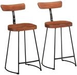 vidaXL Barhocker 2 Stk 49x43x88 cm Mango Massivholz 4013525