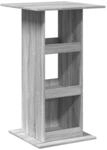 vidaXL Bartisch mit Ablagen Grau Sonoma 60x60x102 cm Holzwerkstoff 854333