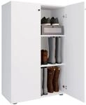 VCM Schuhschrank Lona Wei&szlig;