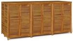 vidaXL Gartenbox 210x87x104 cm Massivholz Akazie