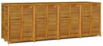 vidaXL Gartenbox 280x87x104 cm Massivholz Akazie