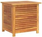 vidaXL Gartenbox mit L&uuml;ftungsschlitzen 60x50x56 cm Massivholz Akazie 365839