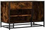 vidaXL Schuhbank R&auml;uchereiche 80x40x53,5 cm Holzwerkstoff und Metall 849226