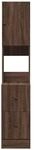 vidaXL K&uuml;chenschrank Braun Eichen-Optik 35x50x180 cm Holzwerkstoff