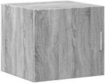 vidaXL Wandschrank Grau Sonoma 45x42,5x40 cm Holzwerkstoff 846108
