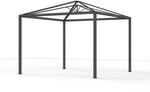 Siena Garden Pergola Basis Schattenmanufaktur Comuna 315 cm x 315 cm x 301 cm