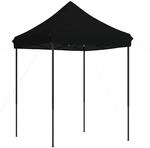 vidaXL Partyzelt Faltbar Pop-Up Schwarz 200x200x306 cm