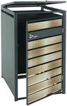 MCW 1er M&uuml;lltonnenverkleidung J81 Gold 117x68x80cm