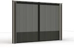 Siena Garden Seitenteile f&uuml;r Schattenmanufaktur Silber-Grau 300 cm x 210 cm
