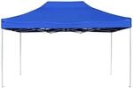 vidaXL Profi-Partyzelt Faltbar Aluminium 4,5x3 m Blau