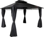 MCW Hardtop Pergola M81 Grau 3,6x3m