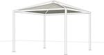 Siena Garden Dachbezug Schattenmanufaktur Comuna Silber 300 cm x 300 cm