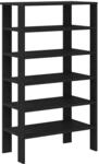 vidaXL Schuhregal Schwarz 61x32x105 cm Holzwerkstoff 859861