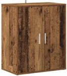 vidaXL Schuhregal Altholz-Optik 60x35x70 cm Holzwerkstoff 856696